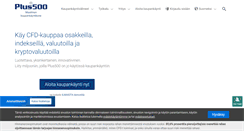Desktop Screenshot of plus500.fi